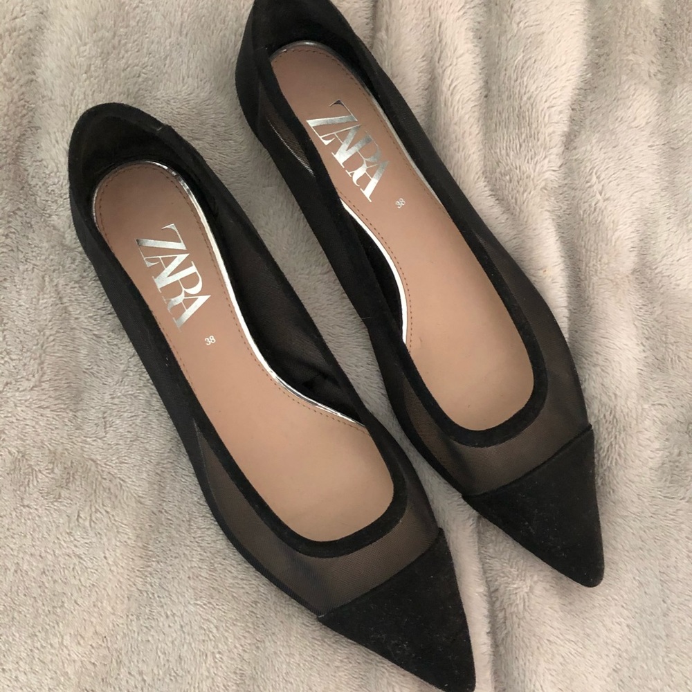 Zara Size 38 flats